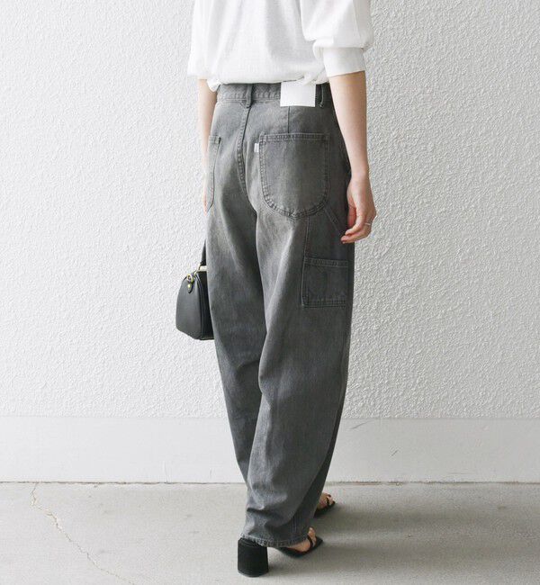 SHIPS any「SHIPS any:〈洗濯機可能〉コクーンペインター デニムパンツ［SHIPS any DENIM］」|デニム|