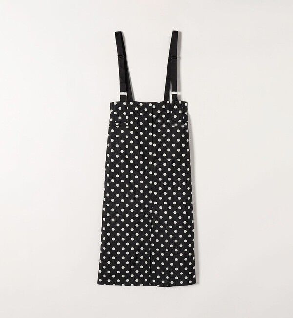 SHIPS any「SHIPS any: ドット ジャカード サスペンダー スカート」|スカート|