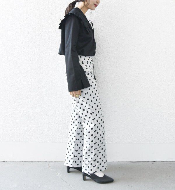 SHIPS any「SHIPS any: ドット ジャカード ストレート ポケット パンツ」|その他|