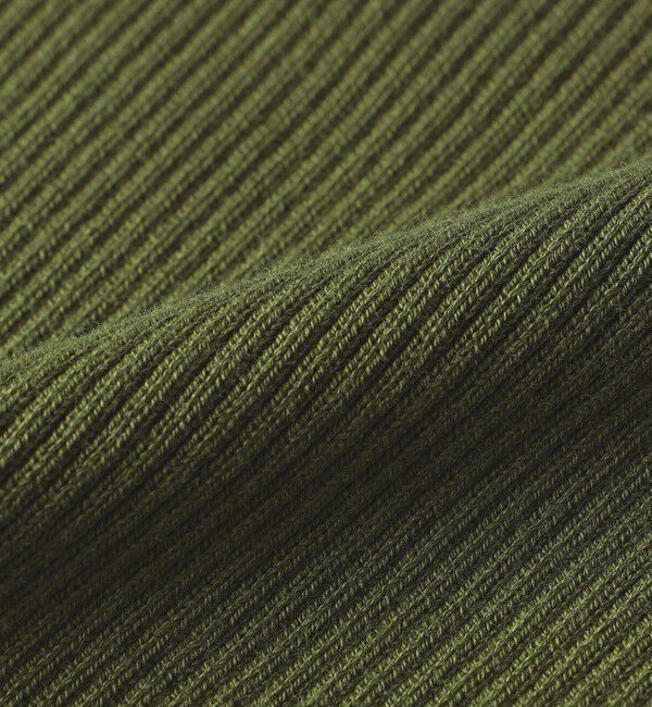 quaranciel「quaranciel:〈手洗い可能〉コットン リブ クルーネック ニット」|ニット・セーター|