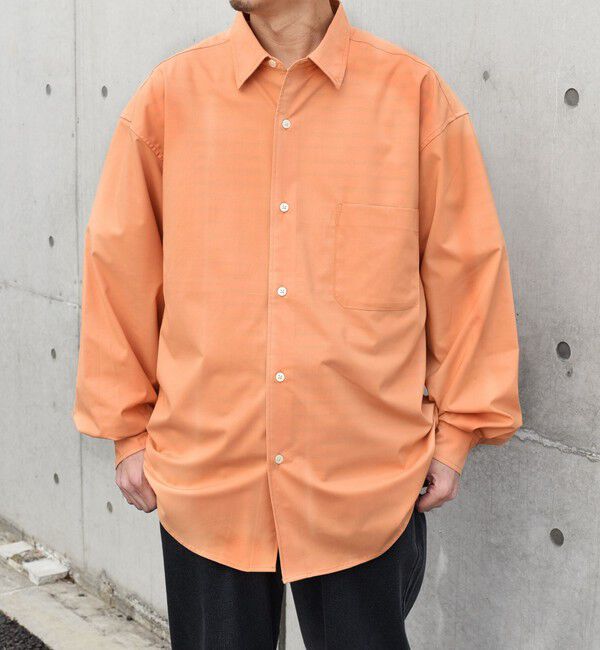 SHIPS any「SHIPS any: バンブー レーヨン バルーンスリーブ ドレープ オーバー シャツ ［BRIOS］◇」|シャツ・ブラウス|