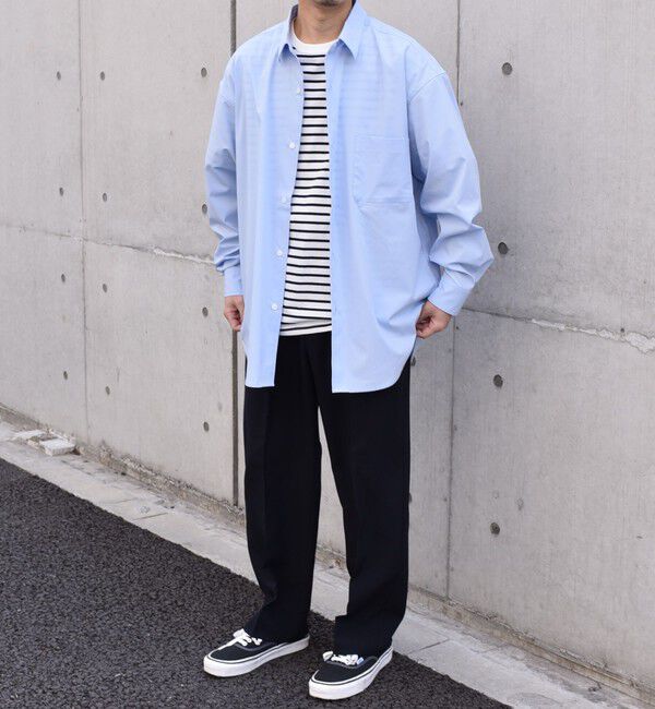 SHIPS any「SHIPS any: バンブー レーヨン バルーンスリーブ ドレープ オーバー シャツ ［BRIOS］◇」|シャツ・ブラウス|