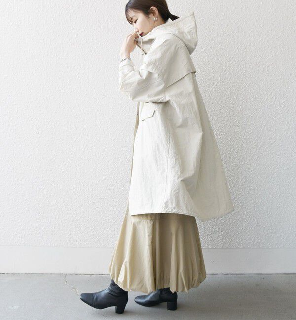 SHIPS any「SHIPS any:〈洗濯機可能〉オーバー フーディ ブルゾン コート」|その他|