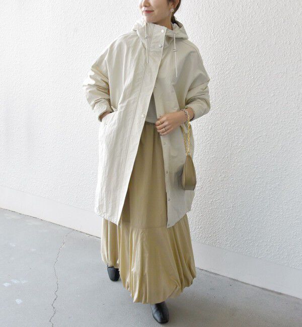 SHIPS any「SHIPS any:〈洗濯機可能〉オーバー フーディ ブルゾン コート」|その他|