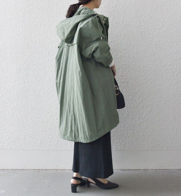 SHIPS any「SHIPS any:〈洗濯機可能〉オーバー フーディ ブルゾン コート」|その他|