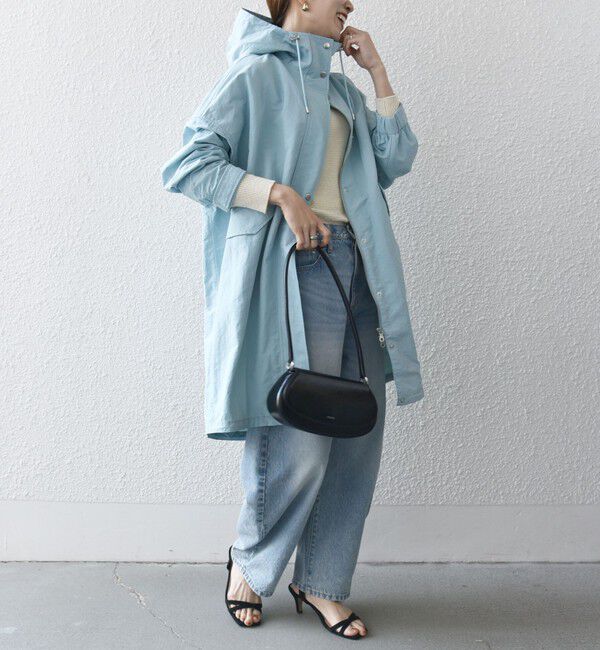 SHIPS any「SHIPS any:〈洗濯機可能〉オーバー フーディ ブルゾン コート」|その他|