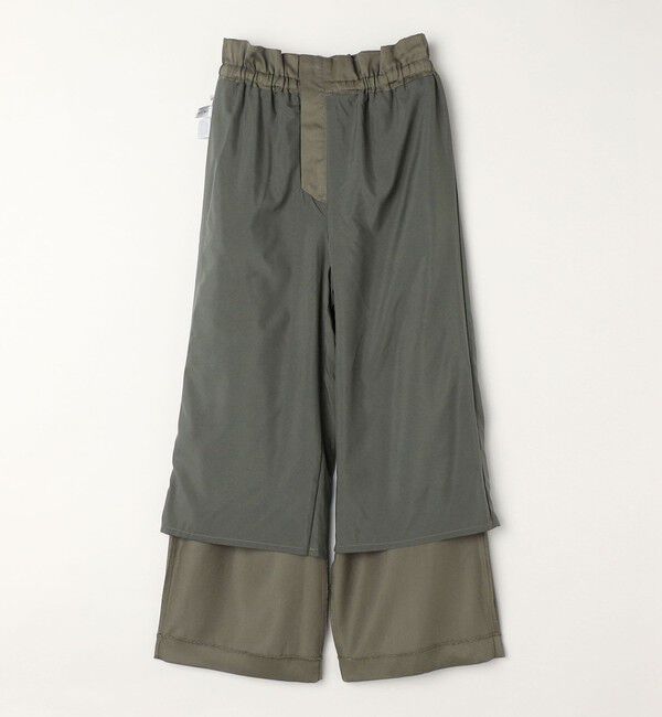 quaranciel「quaranciel:〈手洗い可能〉ツイル ドロスト カーゴ パンツ（セットアップ対応）」|カーゴ|