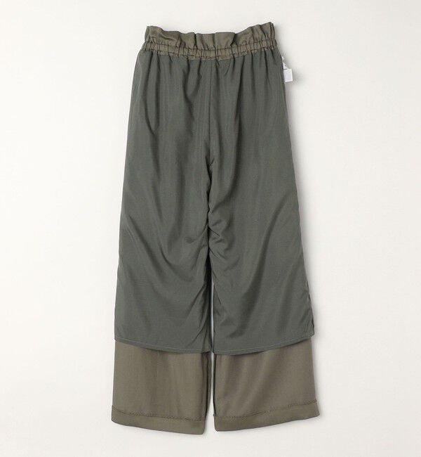 quaranciel「quaranciel:〈手洗い可能〉ツイル ドロスト カーゴ パンツ（セットアップ対応）」|カーゴ|