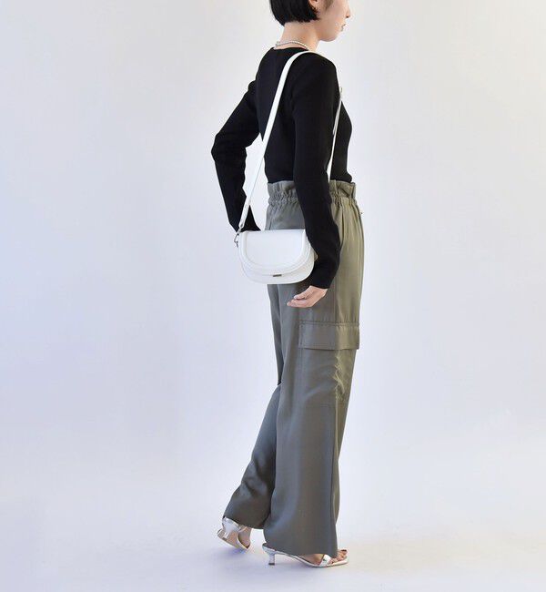 quaranciel「quaranciel:〈手洗い可能〉ツイル ドロスト カーゴ パンツ（セットアップ対応）」|カーゴ|