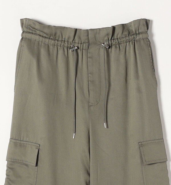 quaranciel「quaranciel:〈手洗い可能〉ツイル ドロスト カーゴ パンツ（セットアップ対応）」|カーゴ|