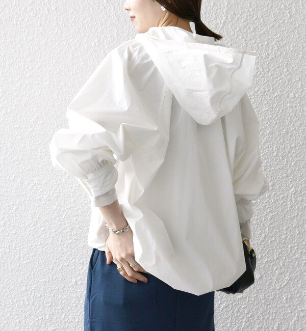 SHIPS any「SHIPS any:〈手洗い可能〉ワッシャー ストレッチ マウンテンパーカー」|ブルゾン・スタジャン|