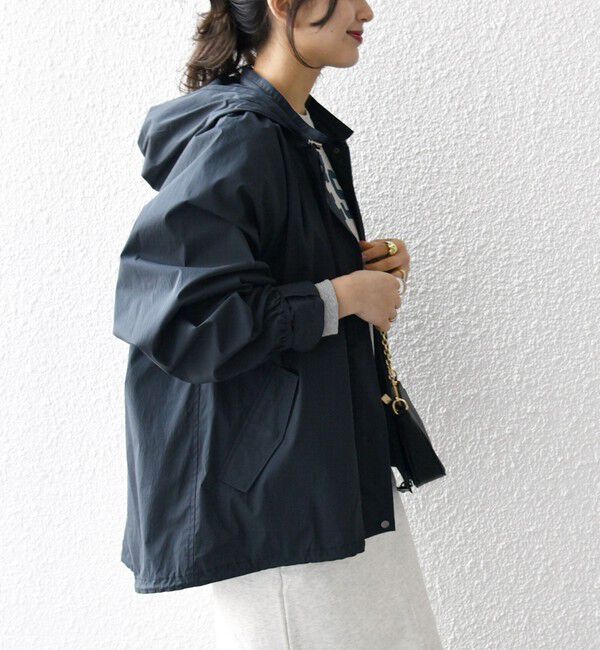 SHIPS any「SHIPS any:〈手洗い可能〉ワッシャー ストレッチ マウンテンパーカー」|ブルゾン・スタジャン|