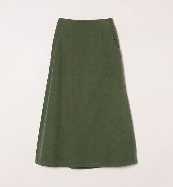 SHIPS any「SHIPS any:〈洗濯機可能〉オーバーダイ バック レースアップ スカート」|スカート|