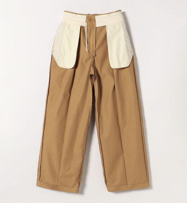 SHIPS any「SHIPS any:〈洗濯機可能〉ワイド ストレート チノ パンツ」|チノ|