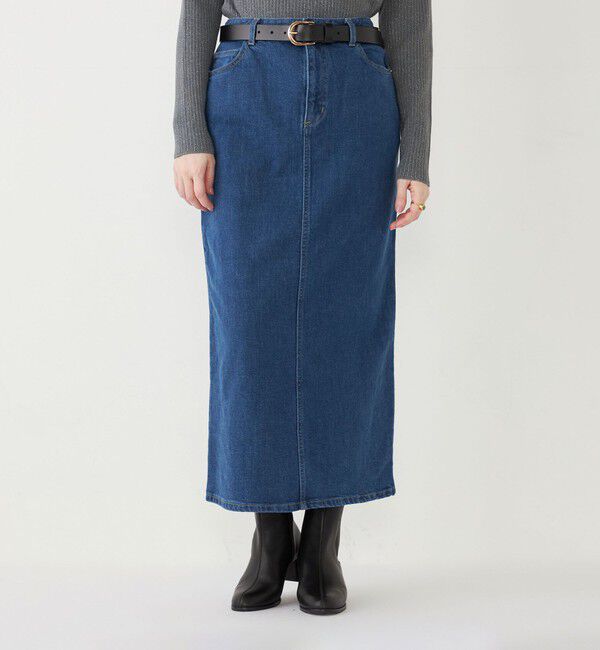 SHIPS Colors 「SHIPS Colors:〈洗濯機可能〉デニム タイト スカート◇」|タイト|