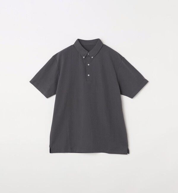 SHIPS any「SHIPS any:〈接触冷感/遮熱/UVカット機能等〉サマーファンクション 鹿の子 ボタンダウンポロシャツ◆」|ポロシャツ|