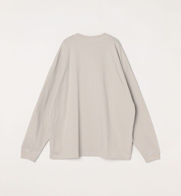 SHIPS any「【WEB限定】SHIPS any: BLAH BLAH BLAH.ワンポイント 刺繍 ルーズ Tシャツ (ロンT)◇」|Tシャツ・カットソー|