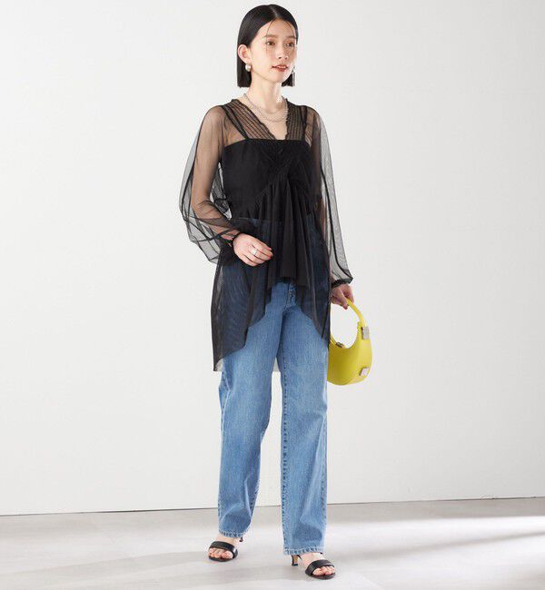 SHIPS for women「【SHIPS別注】kaene:2WAY シースルー オールインワン（セレモニー対応可）」|オールインワン|