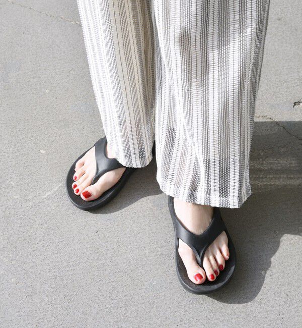 SHIPS any「《一部追加予約》OOFOS: OOoriginal ウーオリジナル トングサンダル」|サンダル|