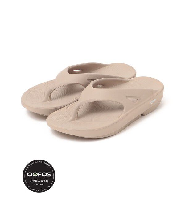 SHIPS any「《一部追加予約》OOFOS: OOoriginal ウーオリジナル トングサンダル」|サンダル|