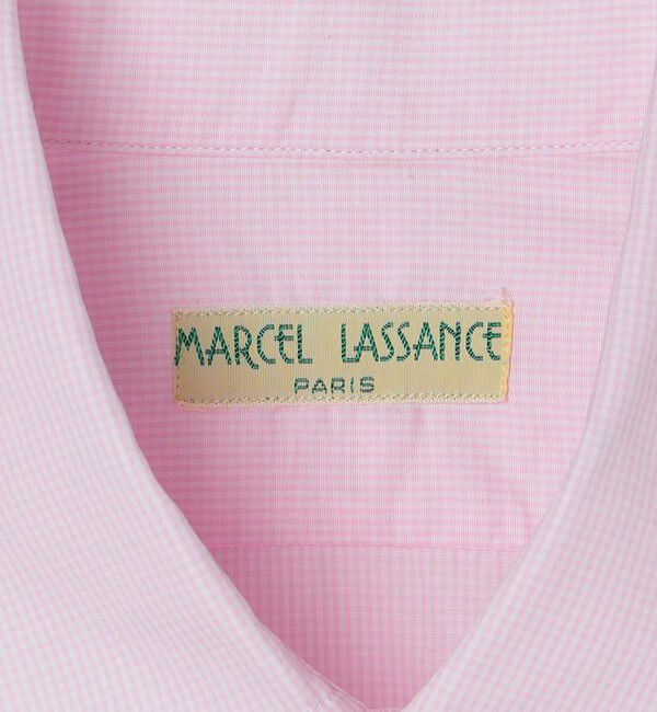 SHIPS「MARCEL LASSANCE: WIDE COTTON POPLIN CHECK SHIRT」|シャツ・ブラウス|