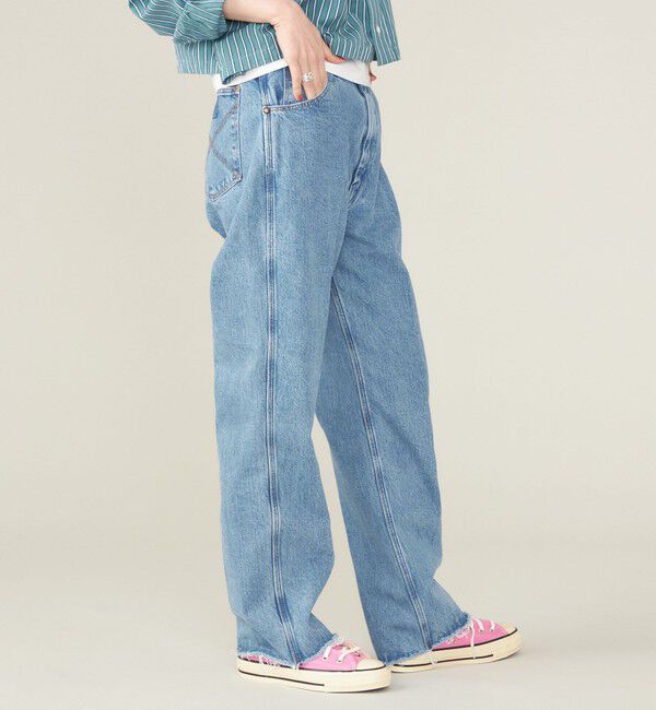 SHIPS for women「SHIPS NINE CASE:〈手洗い可能〉カットオフ デニム◇」|デニム|