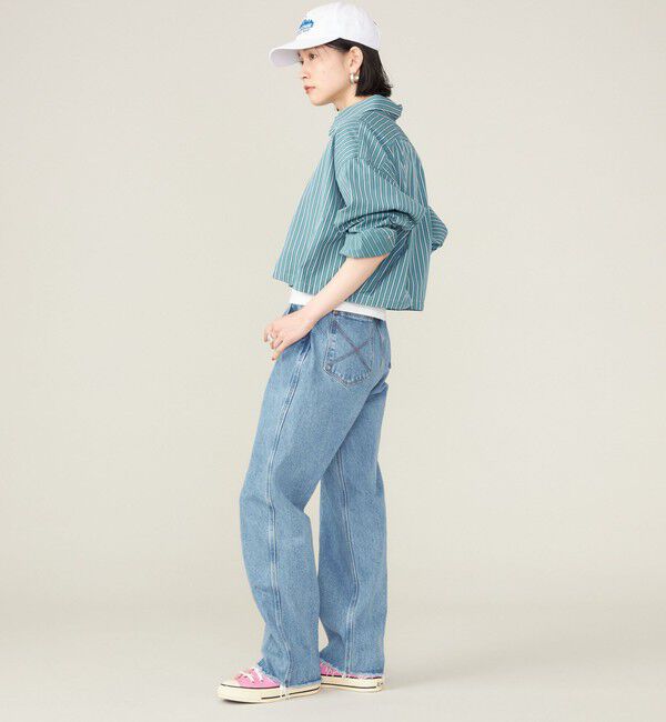 SHIPS for women「SHIPS NINE CASE:〈手洗い可能〉カットオフ デニム◇」|デニム|