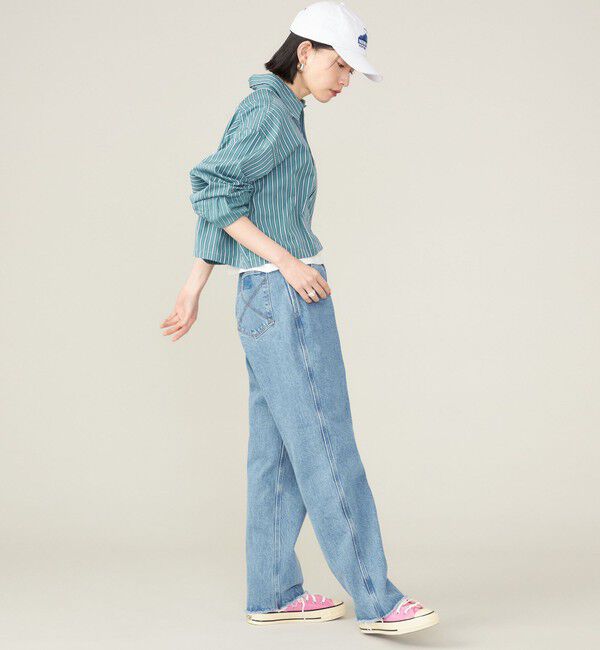 SHIPS for women「SHIPS NINE CASE:〈手洗い可能〉カットオフ デニム◇」|デニム|