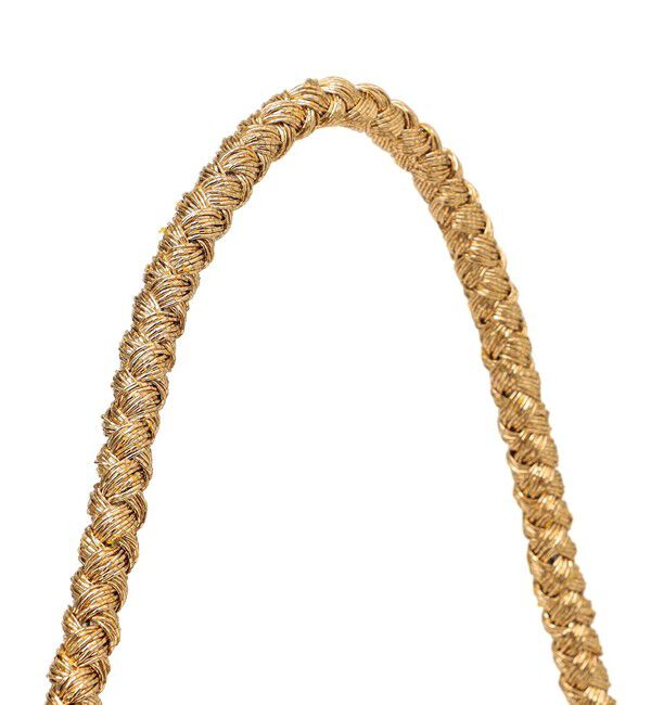 SHIPS Colors 「SHIPS Colors:メタリック クロシェ バッグ◇」|かごバッグ|