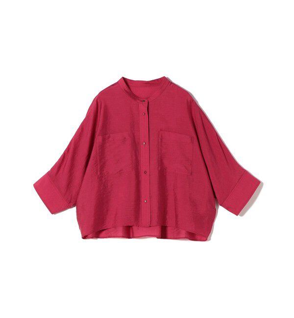 SHIPS for women「〈手洗い可能〉シルク混 シアー 羽織 シャツ」|シャツ・ブラウス|