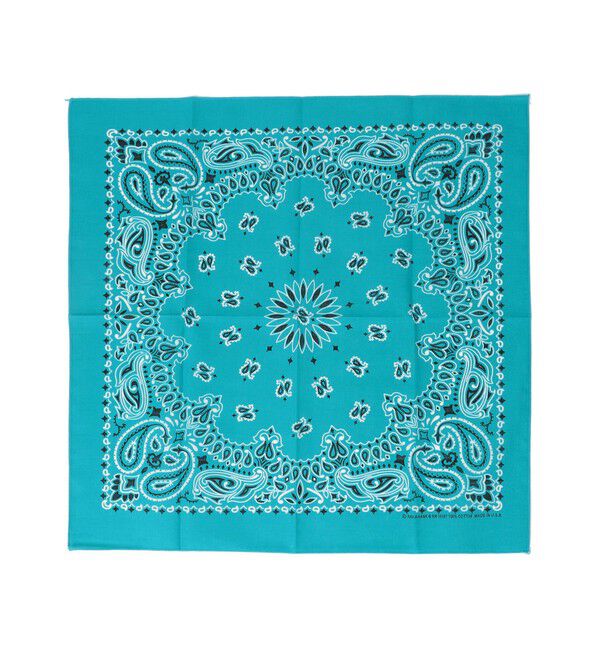 SHIPS for women「 USA PAISLEY BANDANNAS:ペイズリー バンダナ」|バンダナ・スカーフ|ブルー系