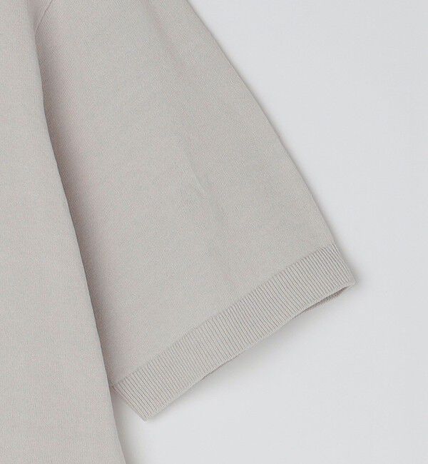 SHIPS「SHIPS: 〈手洗い可能〉 14ゲージ TEXBRID(R) リネン ニット Tシャツ」|ニット・セーター|