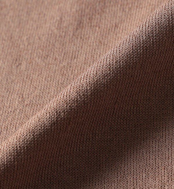 SHIPS「SHIPS: 〈手洗い可能〉 14ゲージ TEXBRID(R) リネン ニット Tシャツ」|ニット・セーター|