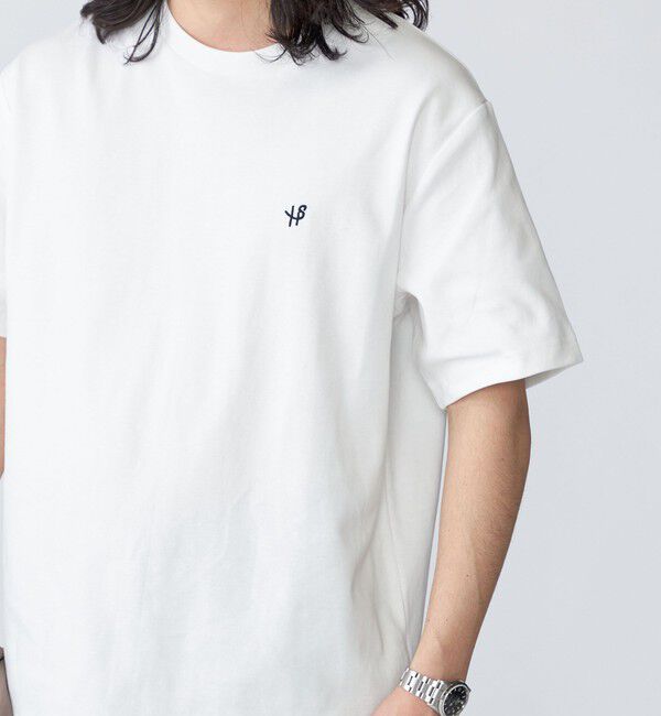 SHIPS「【WEB限定】SHIPS:〈接触冷感・吸水速乾等〉STORATECH(TM）ワンポイントロゴ スムース Tシャツ」|Tシャツ・カットソー|