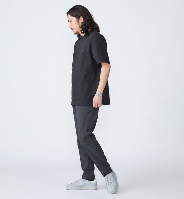 SHIPS「【WEB限定】SHIPS:〈接触冷感・吸水速乾等〉STORATECH(TM）ワンポイントロゴ スムース Tシャツ」|Tシャツ・カットソー|