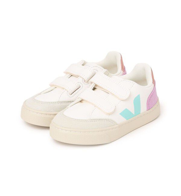 SHIPS KIDS「VEJA:V-12 CHROMEFREE LEATHER」|スニーカー|ホワイト系
