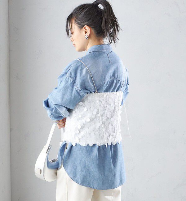 SHIPS for women「MARILYN MOON:スパンコール キャミソール」|キャミソール|