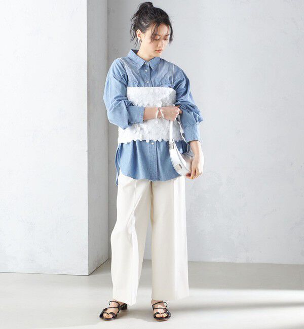 SHIPS for women「MARILYN MOON:スパンコール キャミソール」|キャミソール|