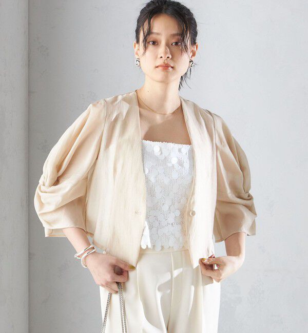 SHIPS for women「MARILYN MOON:スパンコール キャミソール」|キャミソール|