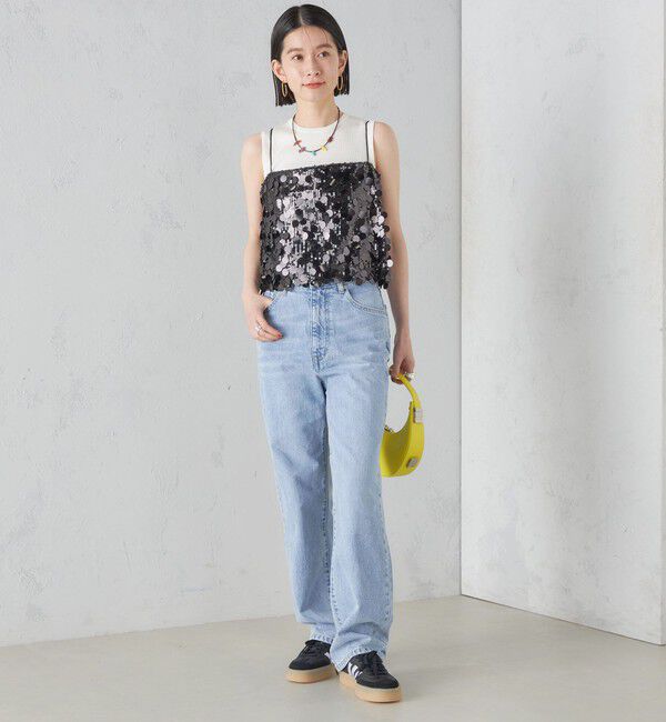 SHIPS for women「MARILYN MOON:スパンコール キャミソール」|キャミソール|