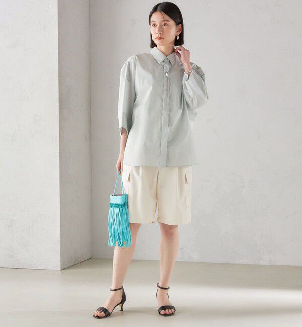 SHIPS for women「〈手洗い可能〉ハイカウント ハーフ パンツ」|その他|