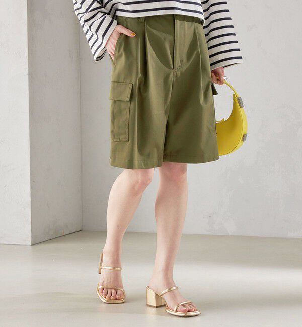 SHIPS for women「〈手洗い可能〉ハイカウント ハーフ パンツ」|その他|