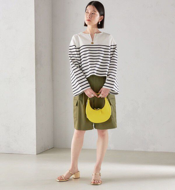 SHIPS for women「〈手洗い可能〉ハイカウント ハーフ パンツ」|その他|