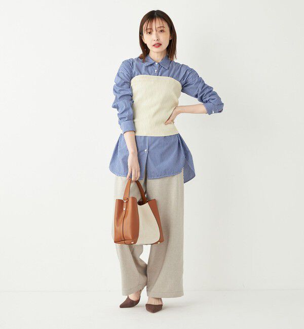 SHIPS Colors 「SHIPS Colors:〈手洗い可能〉リブ ビスチェ」|その他|