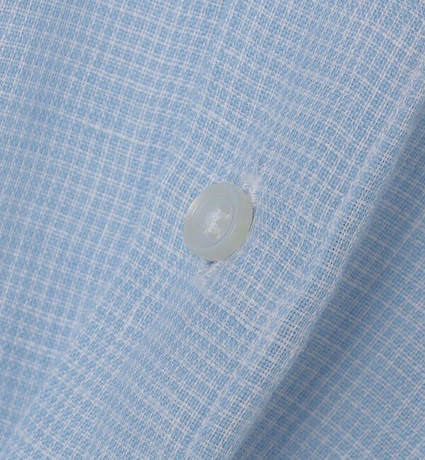 SHIPS Colors 「SHIPS Colors:〈洗濯機可能〉リネン セミワイドカラー シャツ」|シャツ・ブラウス|