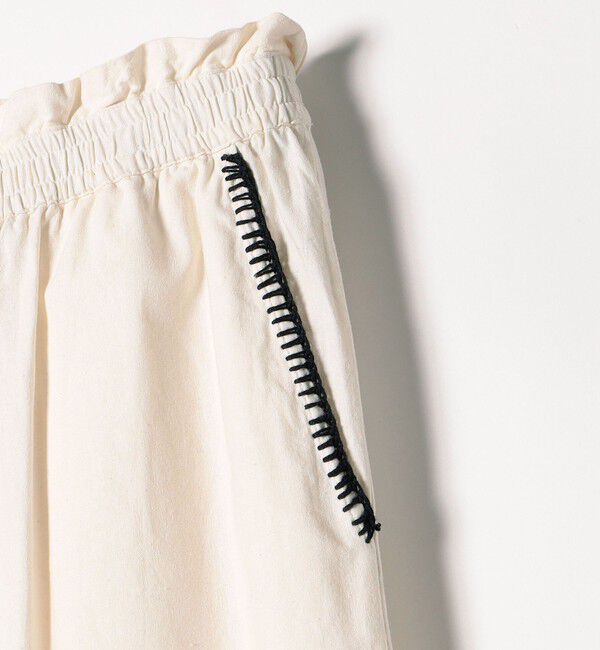 SHIPS any「bon_meur:〈洗濯機可能〉ブランケット エンブロイダリー パンツ」|その他|