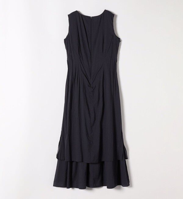 SHIPS any「《一部追加予約》【WEB限定】SHIPS any: ハンドスモッキング  コットン フレア ノースリーブ ワンピース」|ワンピース|