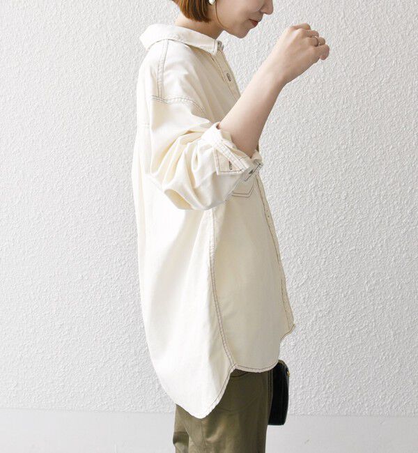 SHIPS any「SHIPS any: デニム ポケット シャツ［SHIPS any DENIM］」|シャツ・ブラウス|