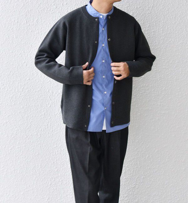 SHIPS any「SHIPS any: 〈手洗い可能〉ミラノリブ クルーネック カーディガン 26SS◇」|カーディガン|