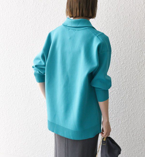 SHIPS any「SHIPS any:〈手洗い可能〉ハーフ ジップ ハイネック プルオーバー」|ニット・セーター|